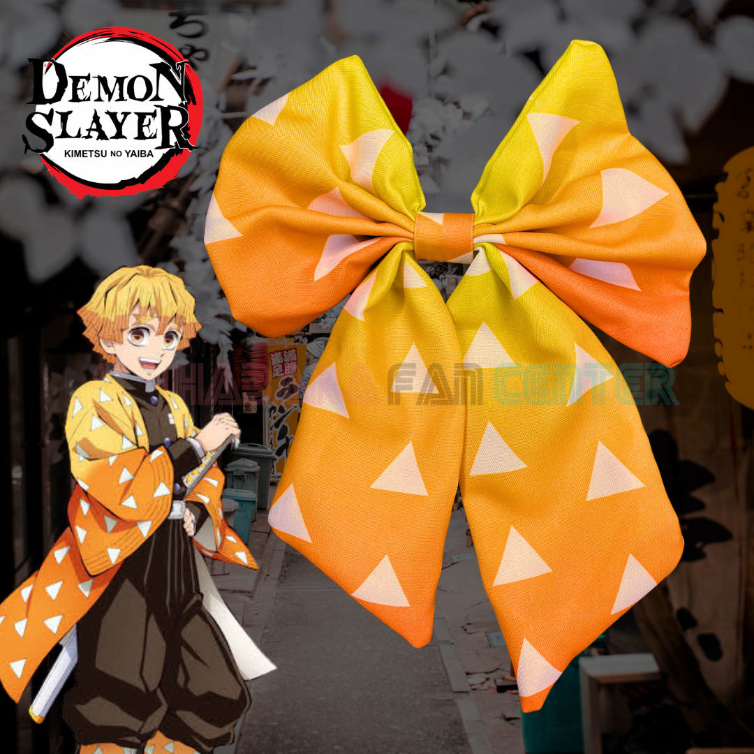 Moño inspirado en zenitsu