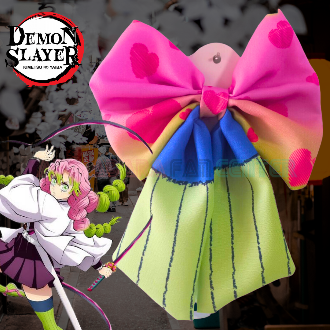 Moño inspirado en Mitsuri