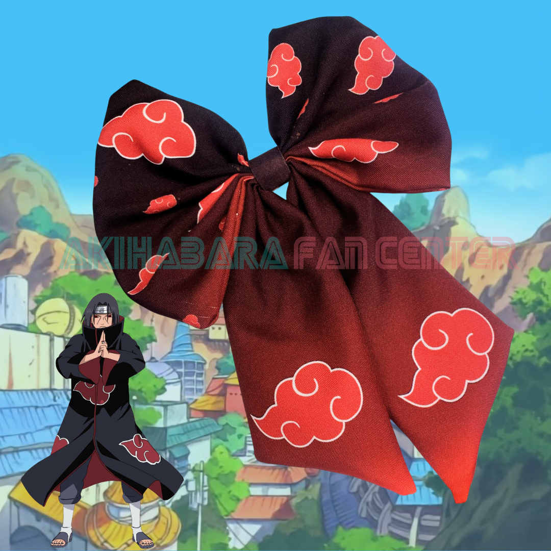 Moño Inspirado en Akatsuki
