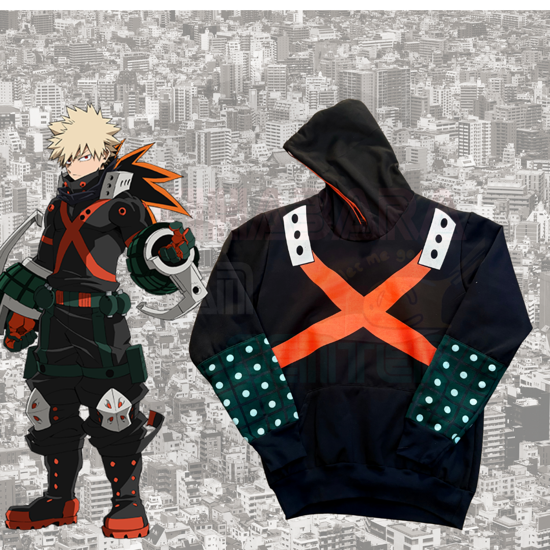 Sudadera bakugo akatsuki