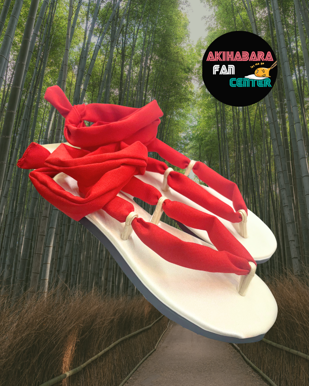 Sandalias Rojas