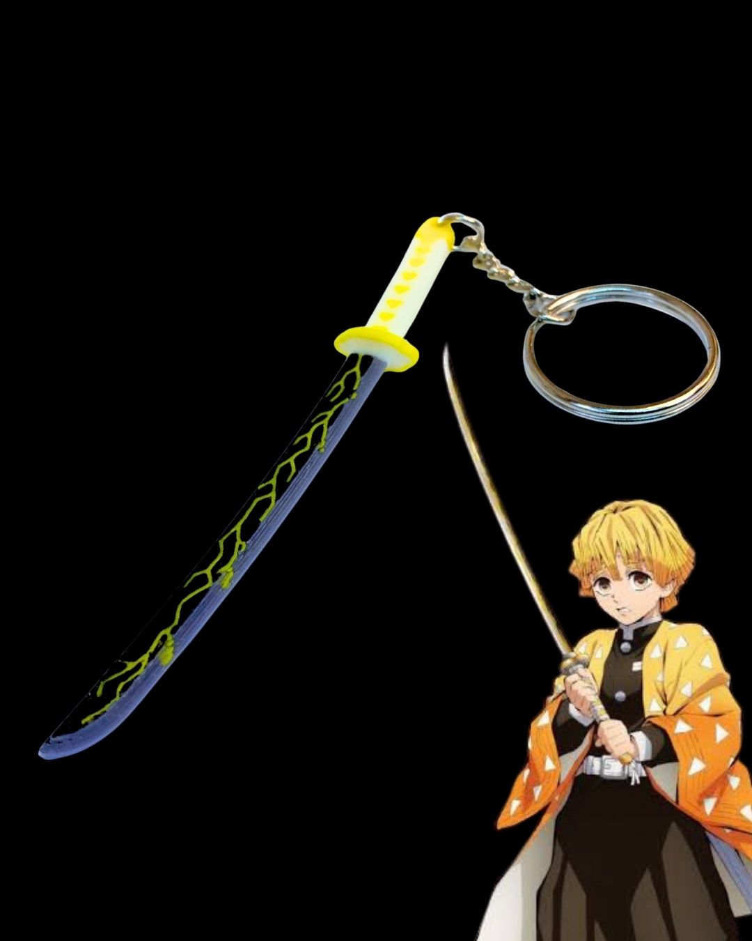 Llavero Katana zenitsu