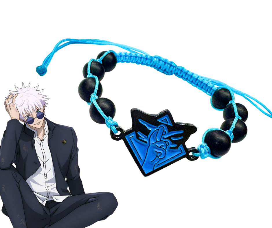 Pulsera tejida Gojo