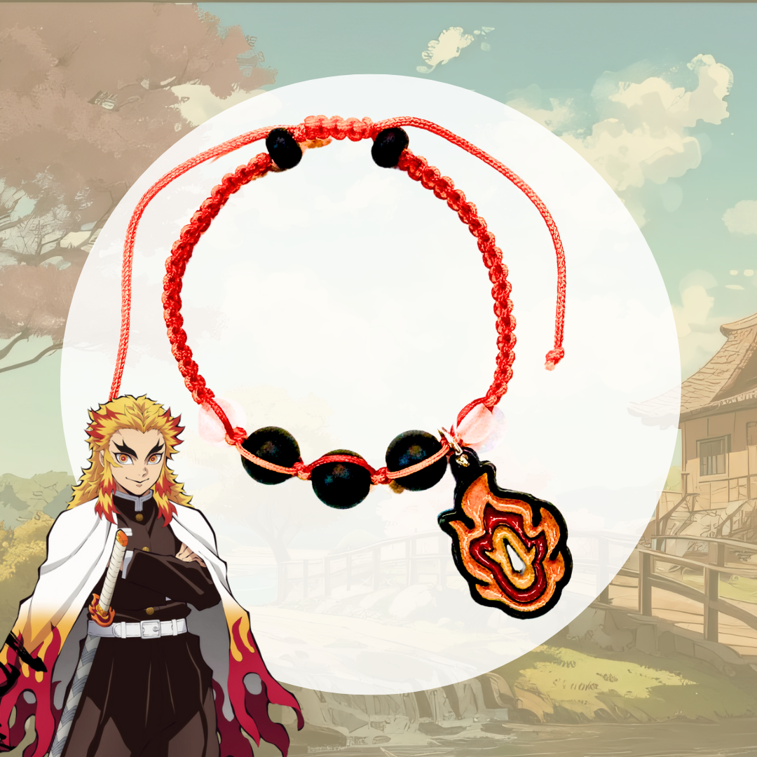 Pulsera Tejida Rengoku