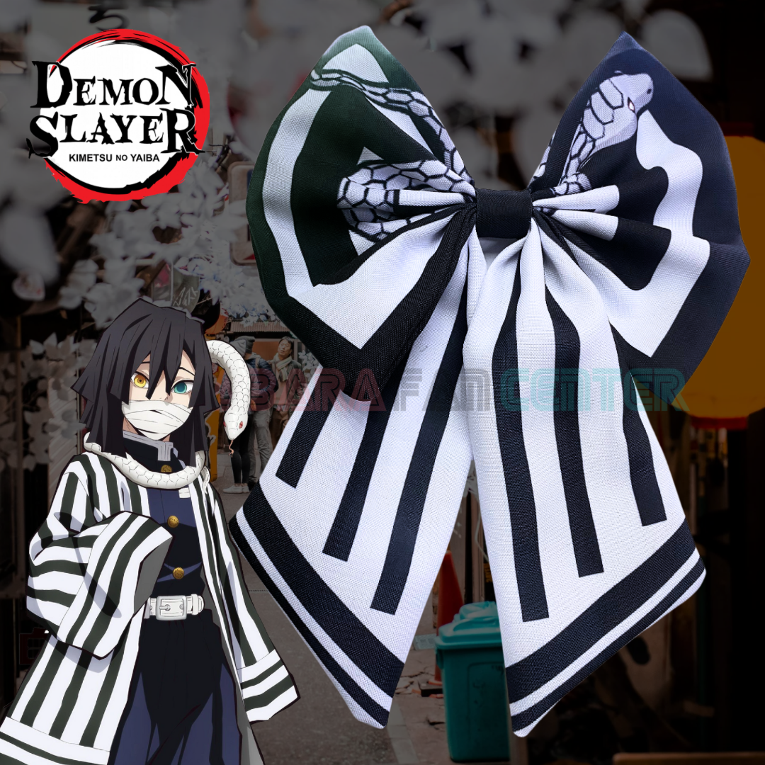 Moño inspirado en obanai