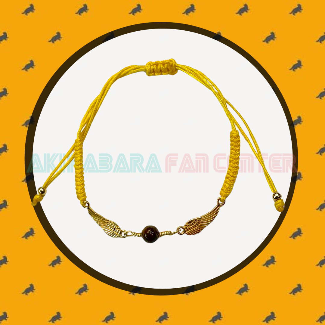 Pulsera snitch amarilla