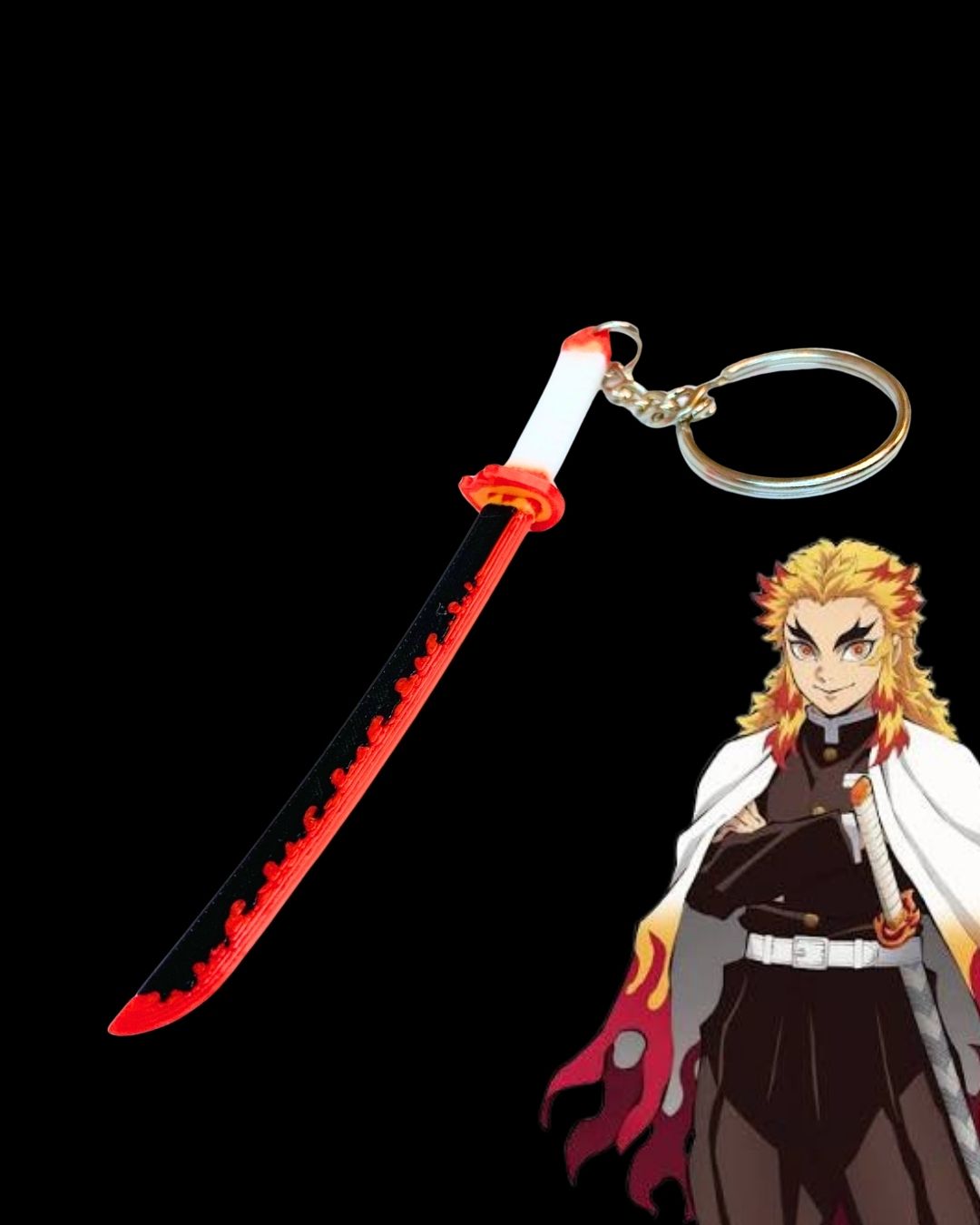 Llavero Katana Rengoku