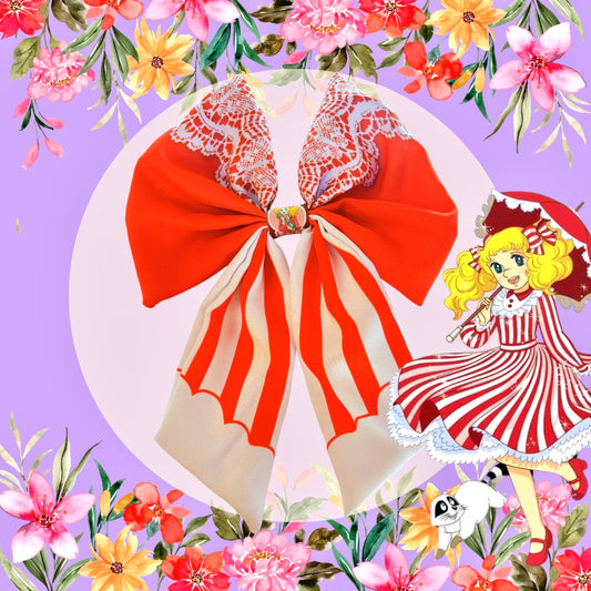 Moño inspirado en candy candy