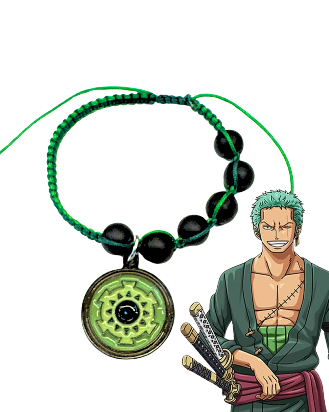 Pulsera Inspirada en Zoro Rorona