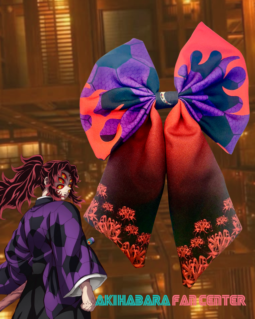 Moño inspirado en Kokushibo