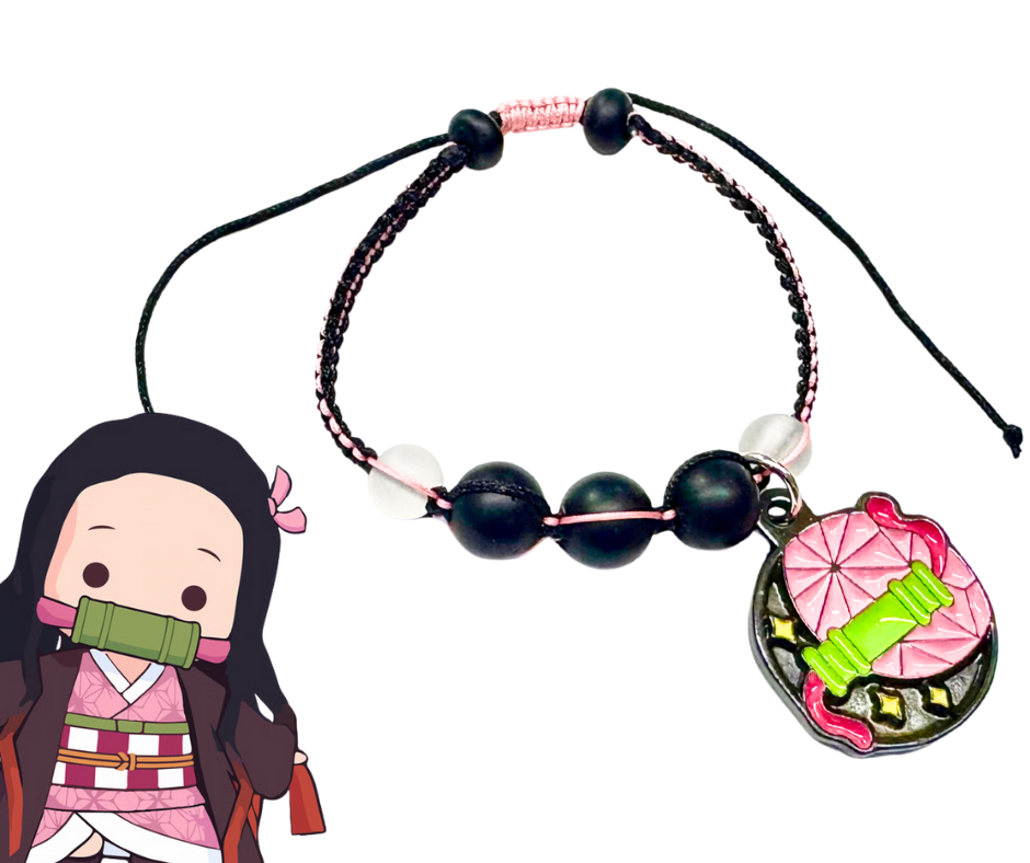 Pulsera Tejida nezuko