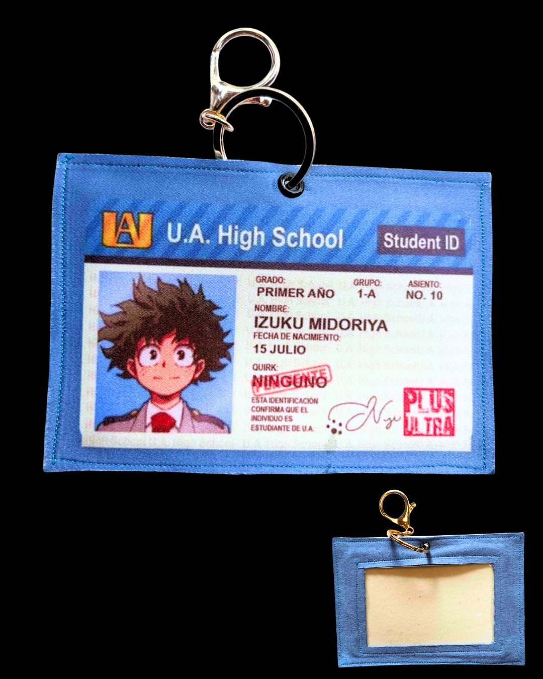 Porta tarjeta de Deku
