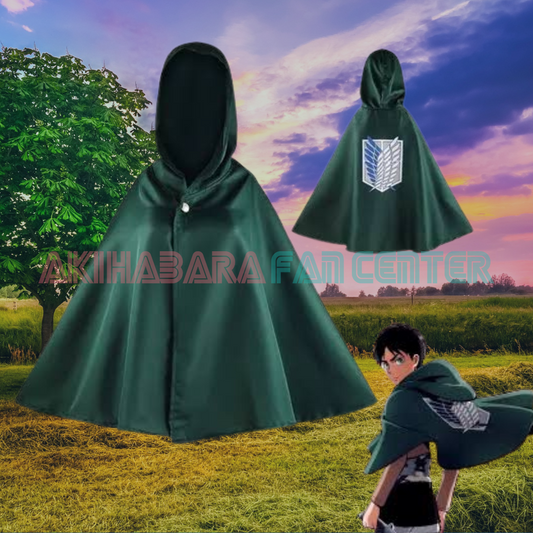 Capa bordada attack on titan