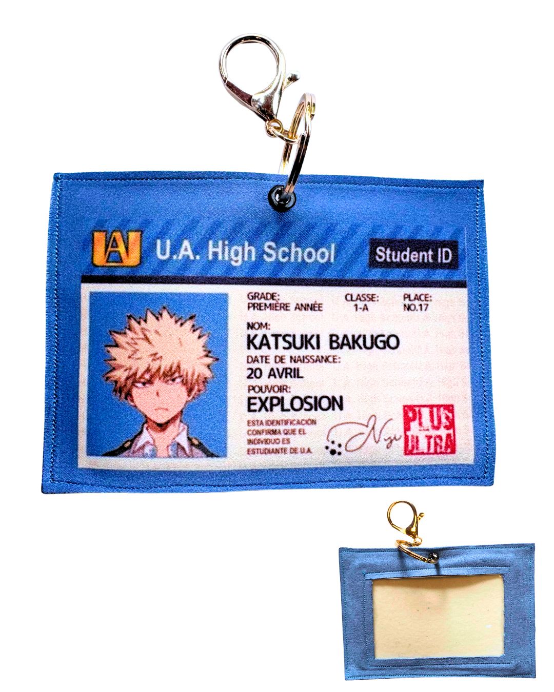 Porta tarjeta de Bakugo
