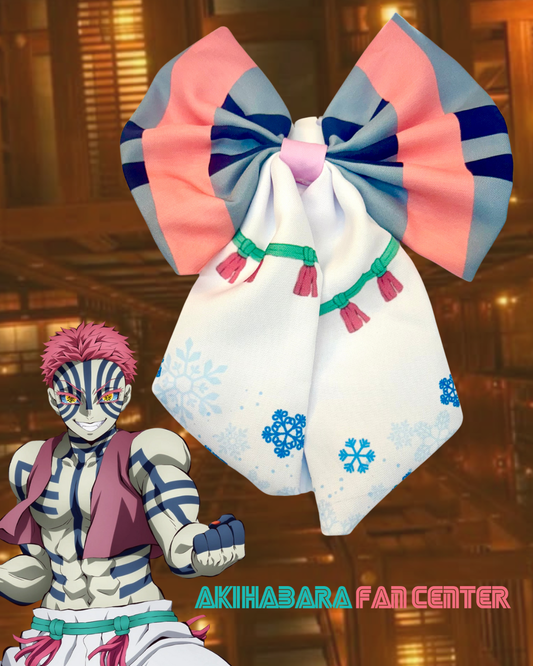 Moño inspirado en akaza