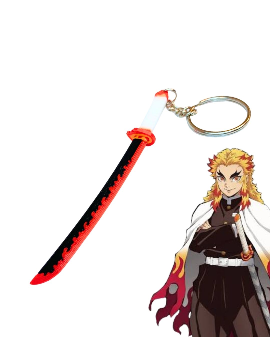 Llavero Katana Rengoku