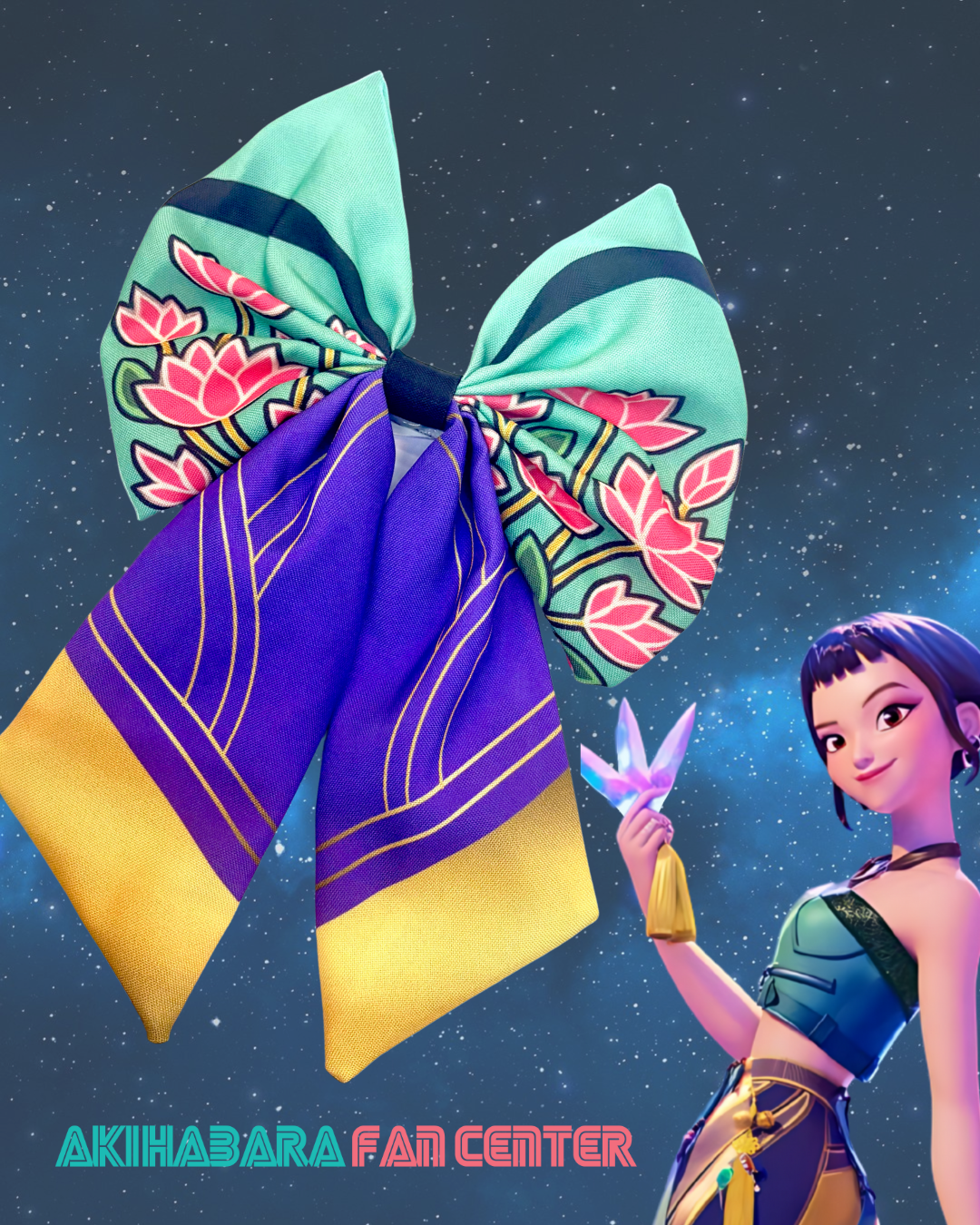 Moño inspirado en Zoey