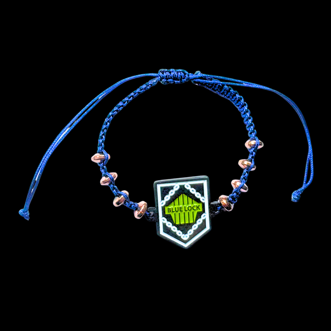 Pulsera tejida Blue lock