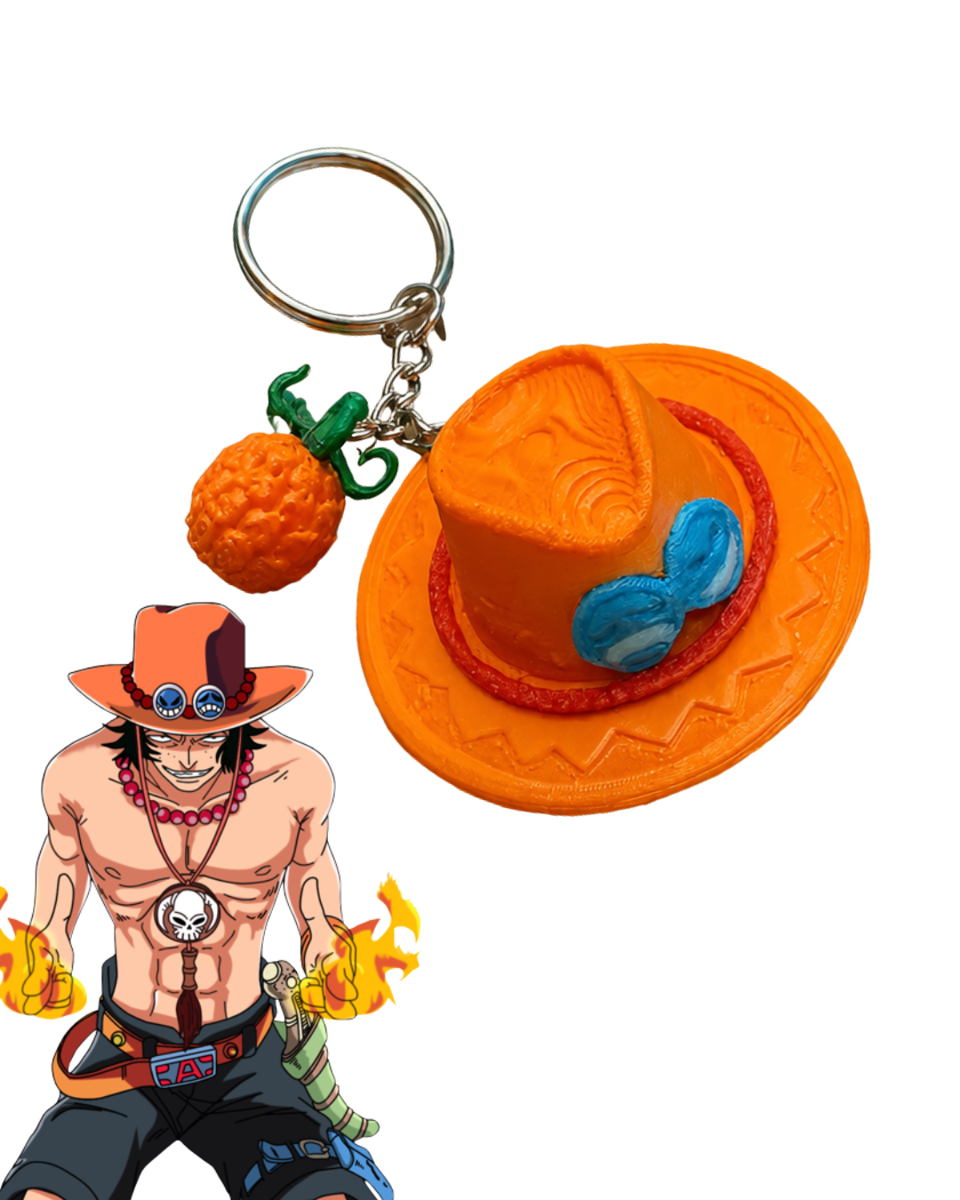 llavero sombrero ace