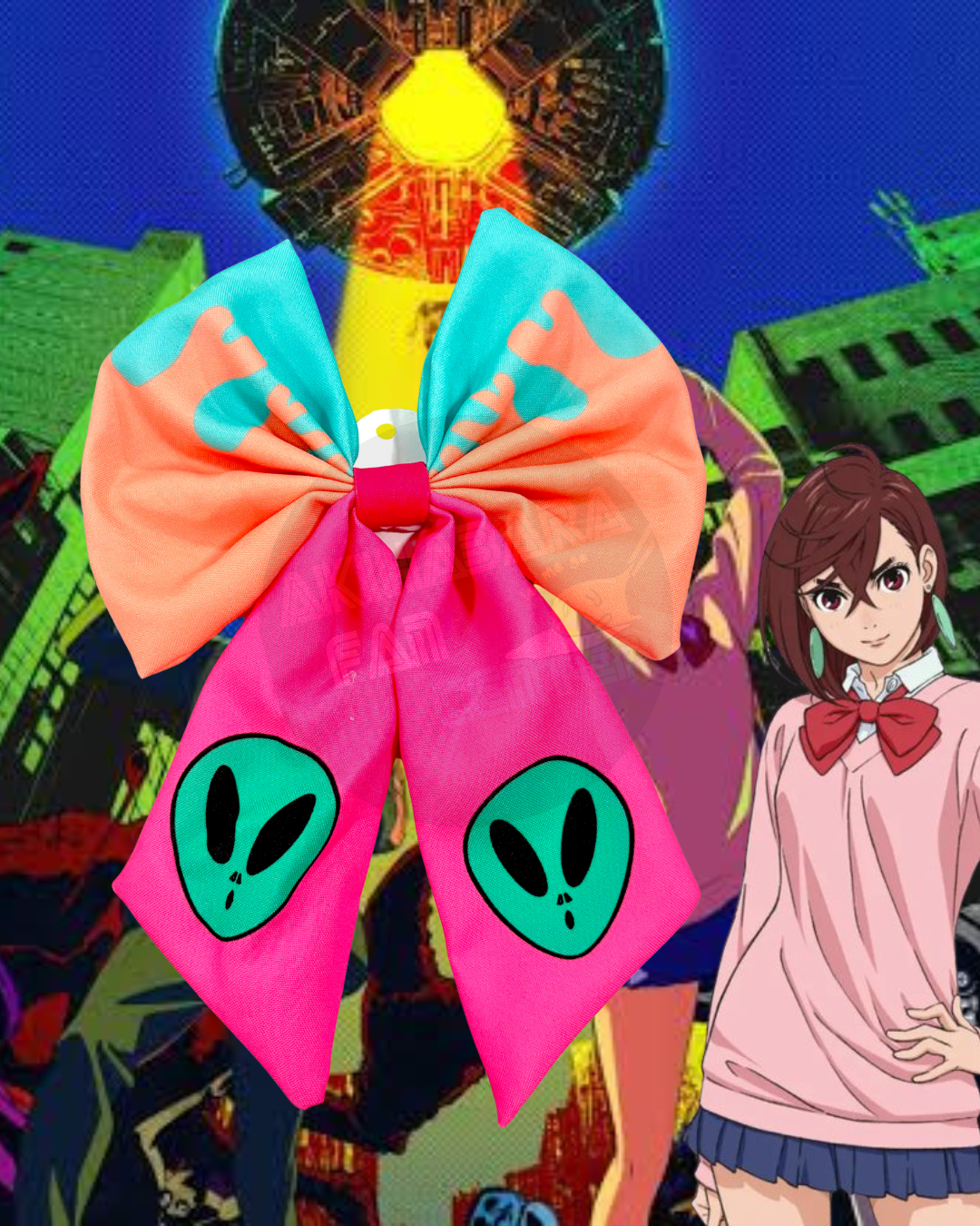 Moño inspirado en momo