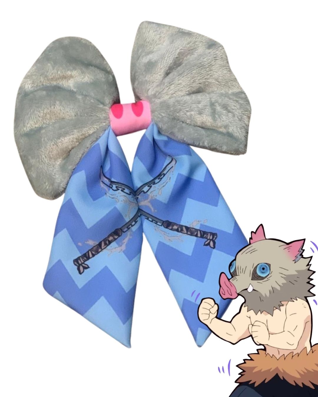 Moño inspirado en inousuke