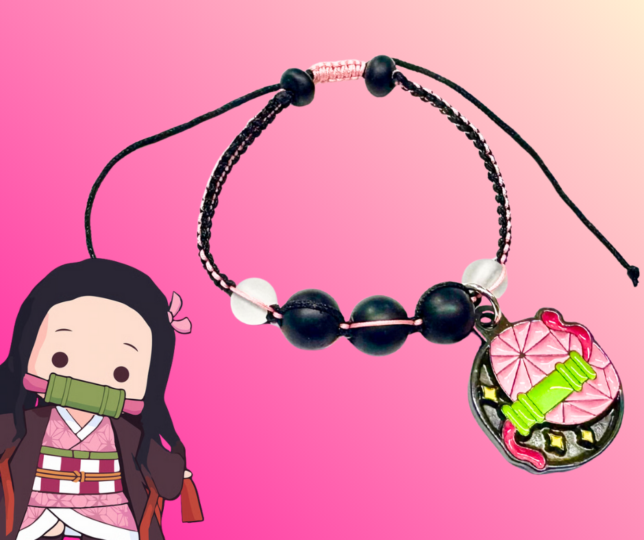 Pulsera Tejida nezuko