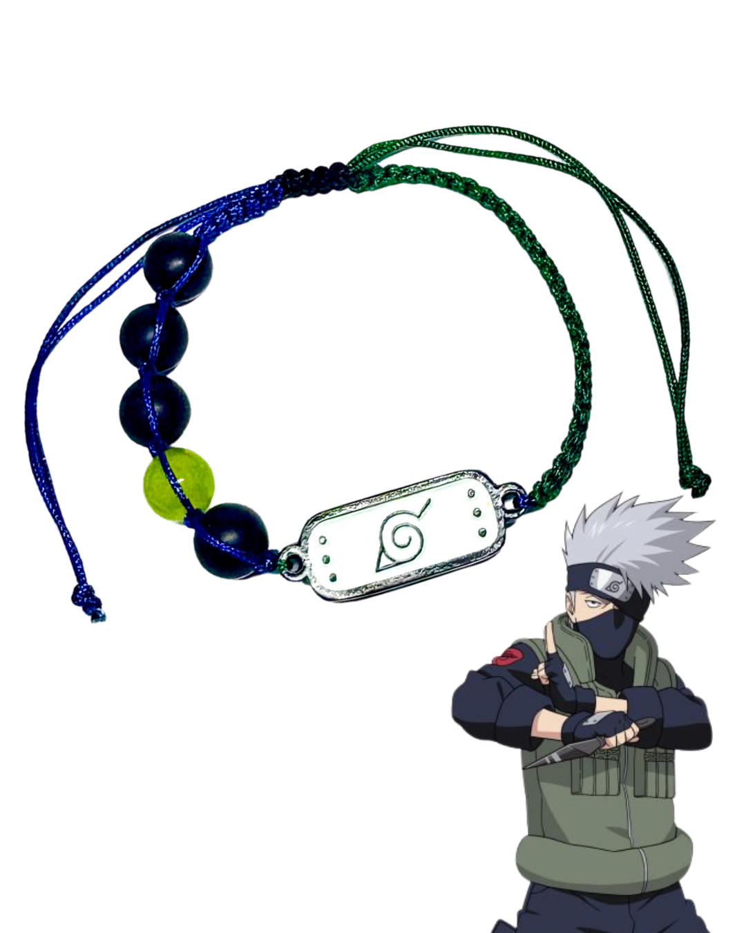 Pulsera Tejida kakashi