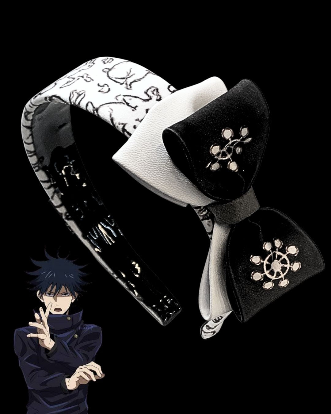Diadema inspirada en megumi