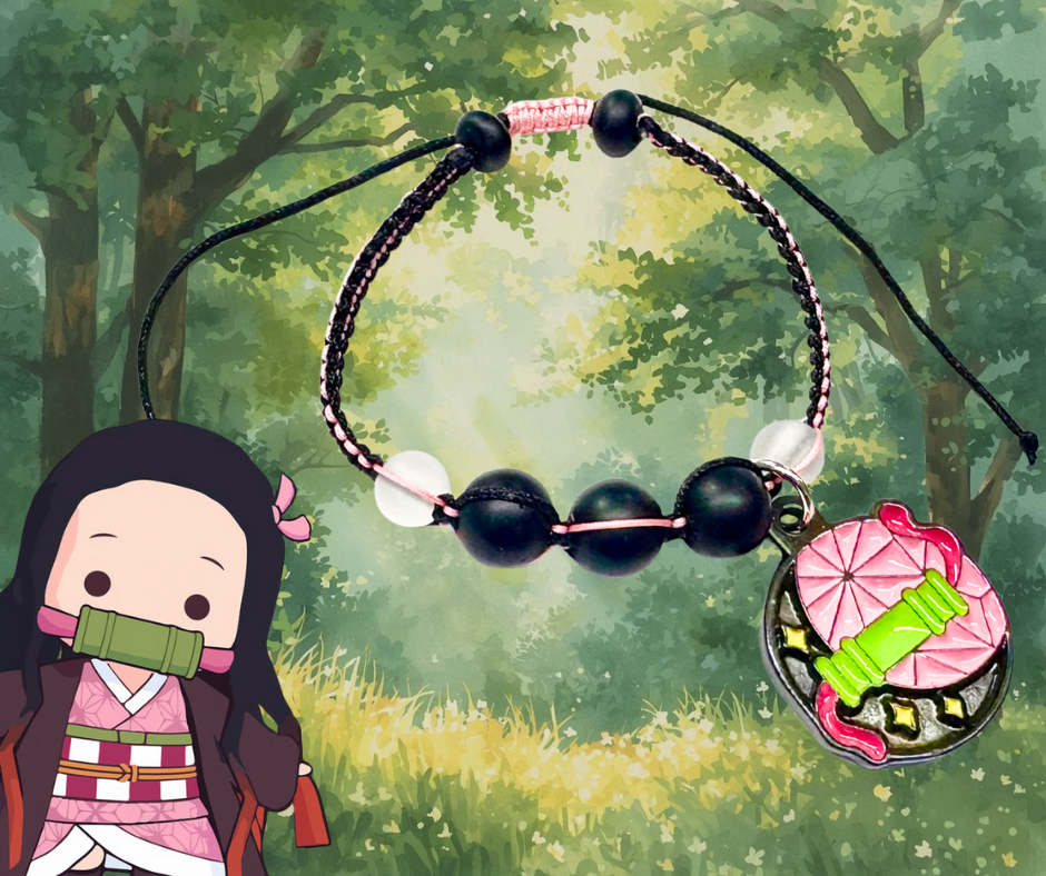 Pulsera Tejida nezuko