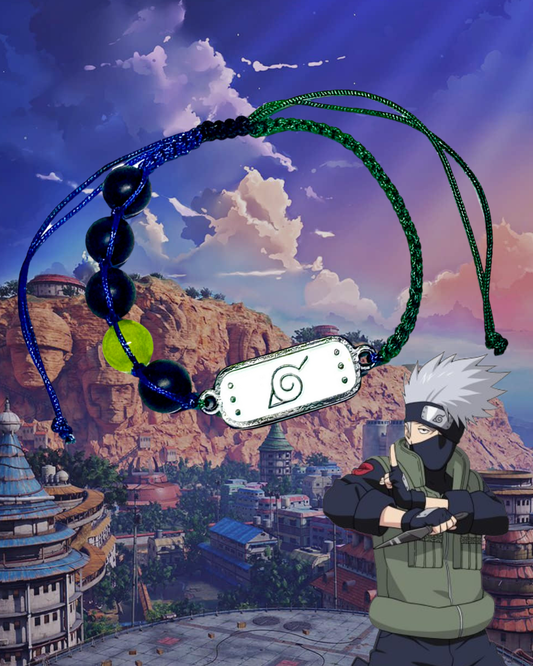 Pulsera Tejida kakashi