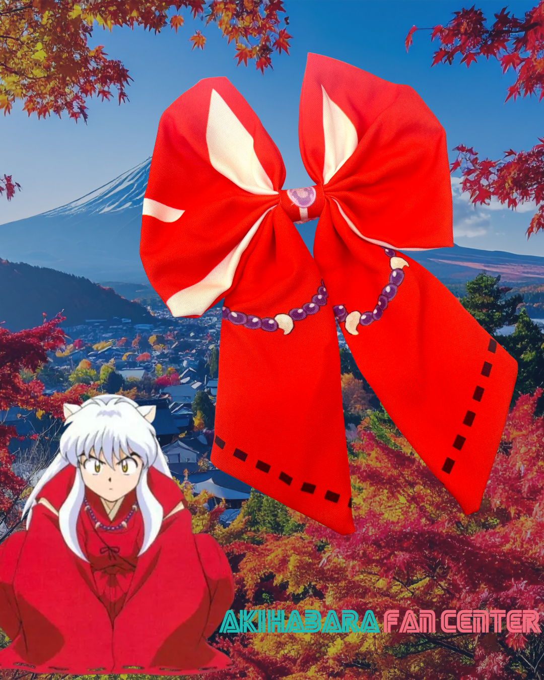 Moño inspirado en inuyasha