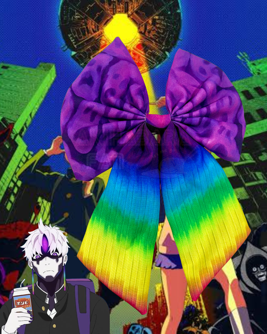 Moño inspirado en mal de ojo