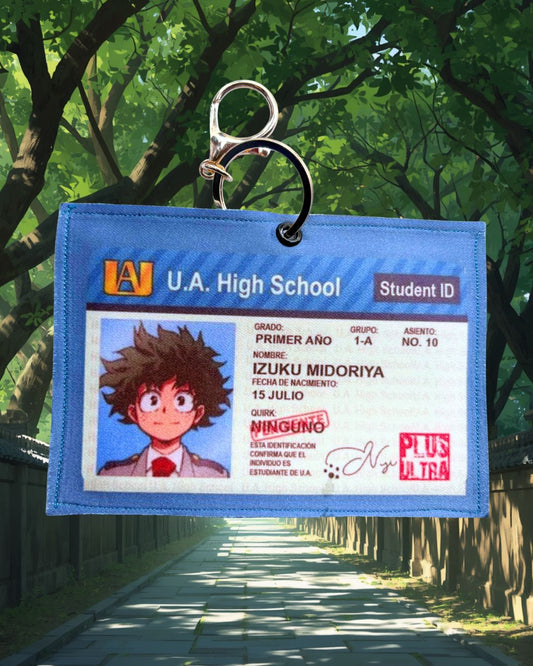 Porta tarjeta de Deku