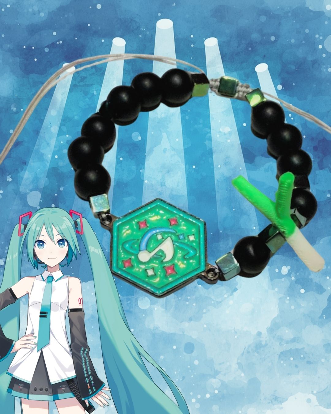 Pulsera bola miku