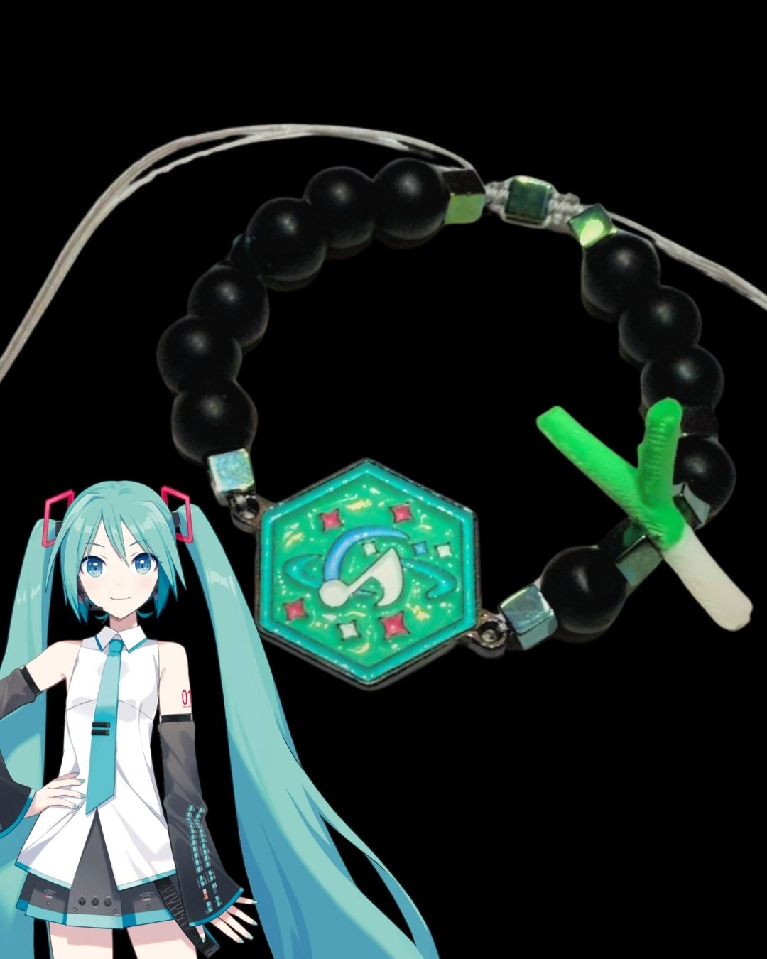 Pulsera bola miku