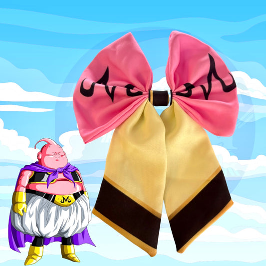Moño inspirado en Majin Buu