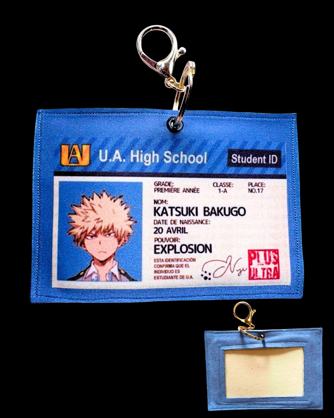 Porta tarjeta de Bakugo