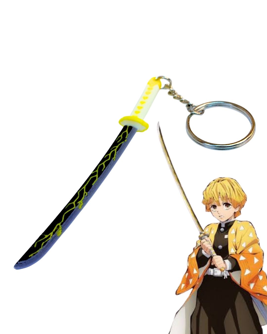 Llavero Katana zenitsu