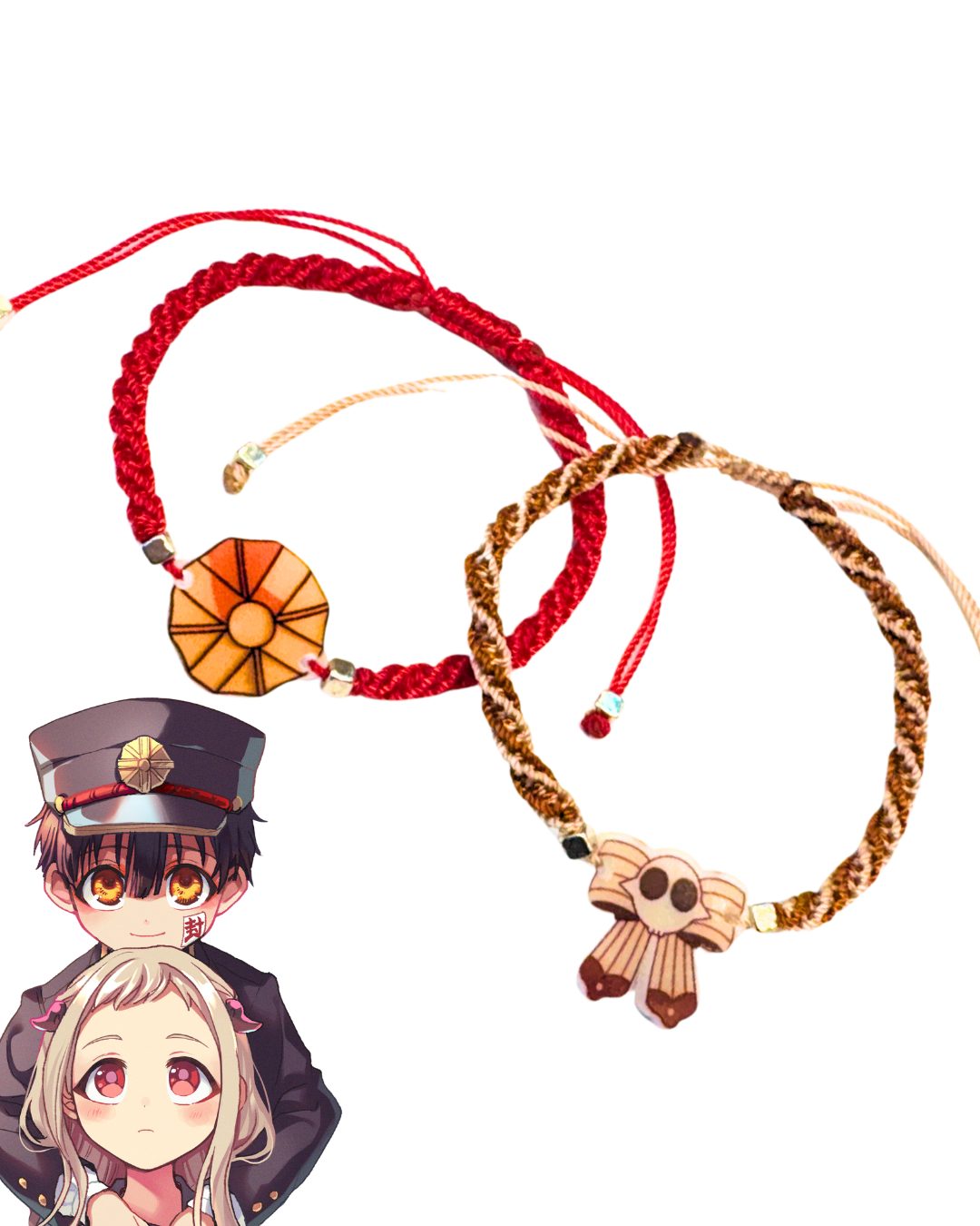 Pulseras de pareja Hanako kun