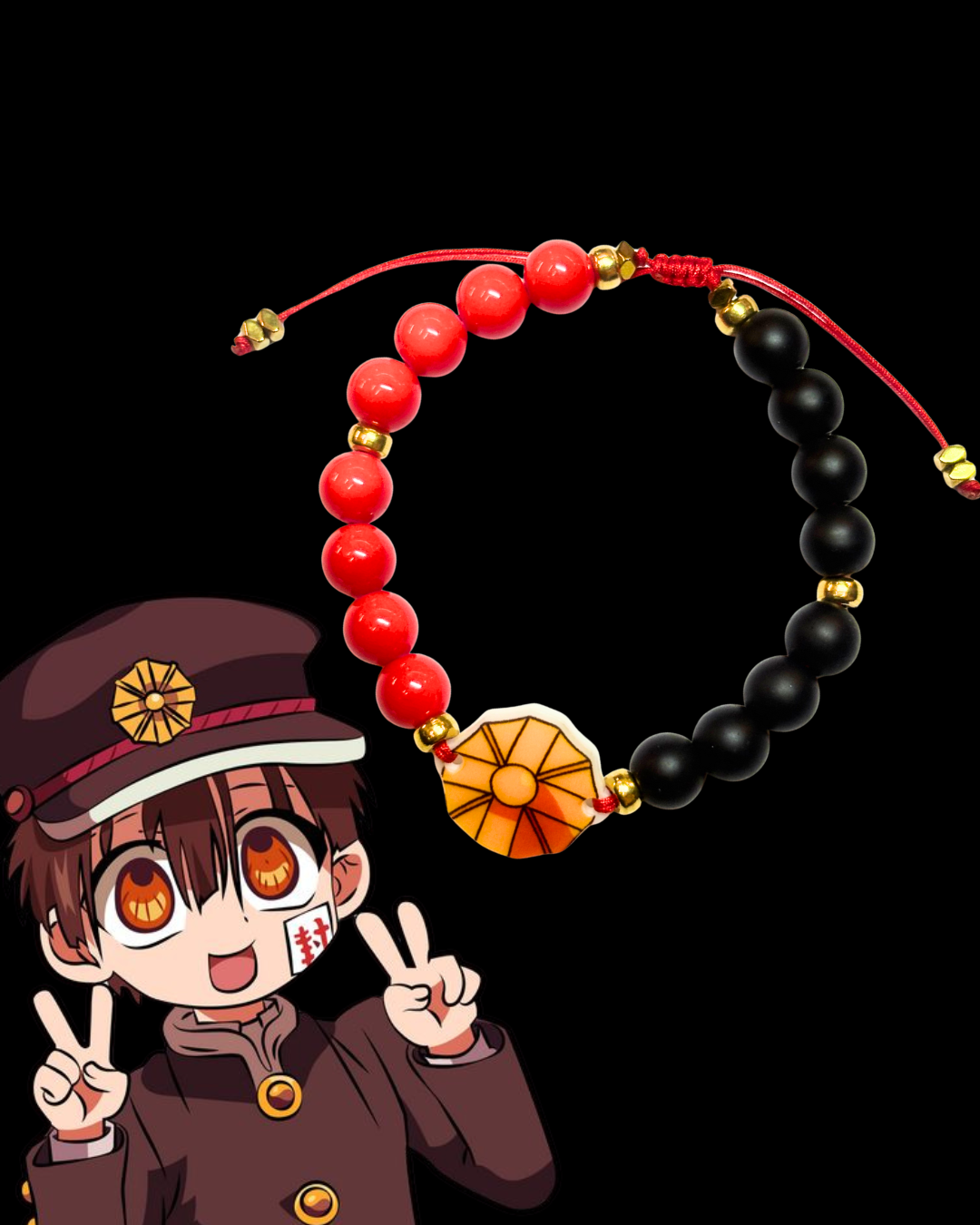 Pulsera inspirada en  Hanako kun
